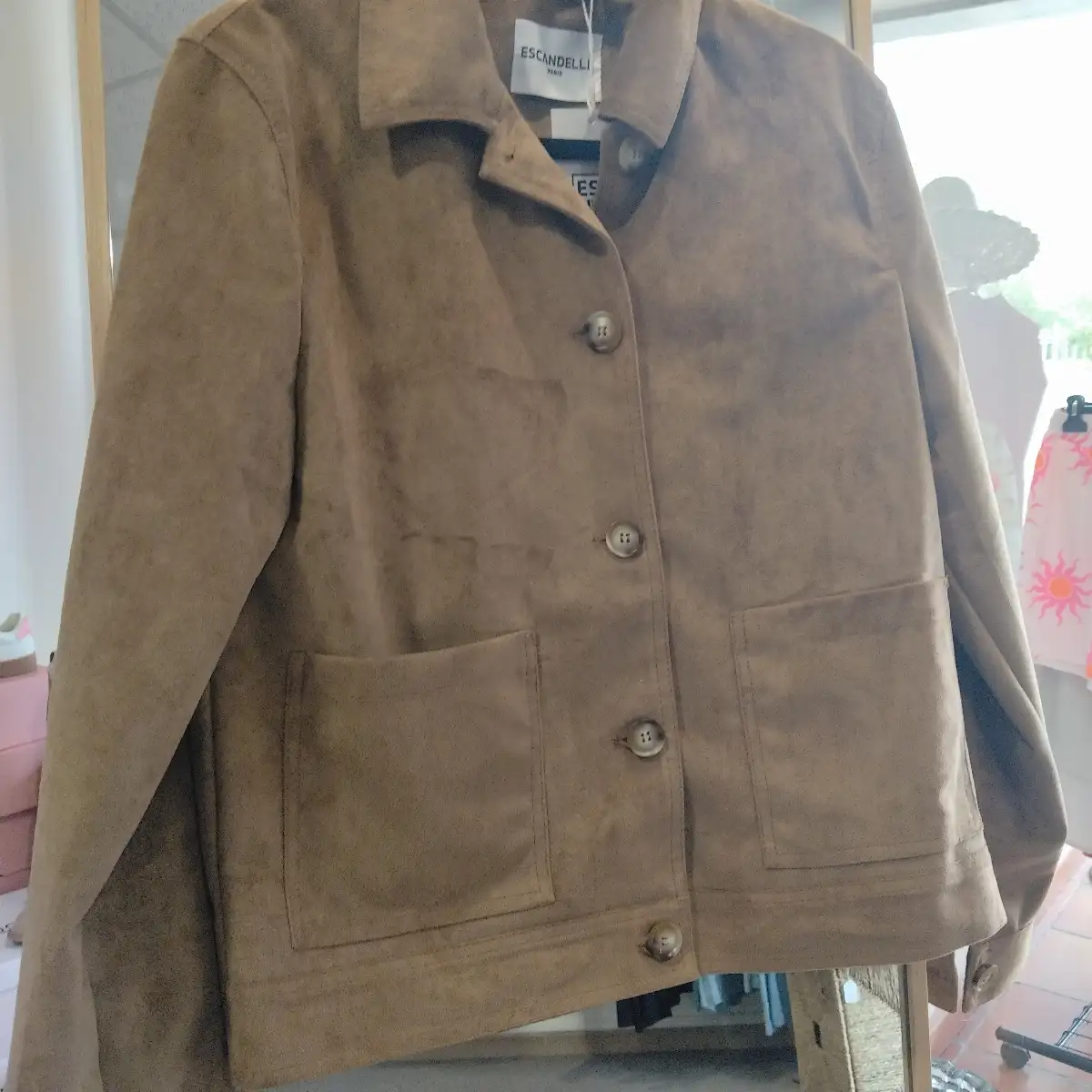 Veste en daim