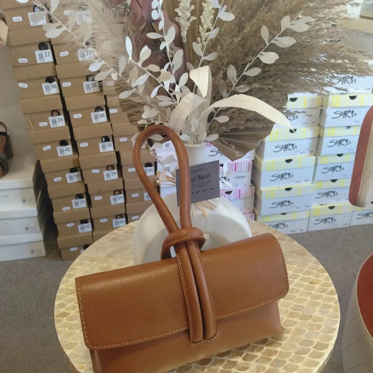 pochette cuir