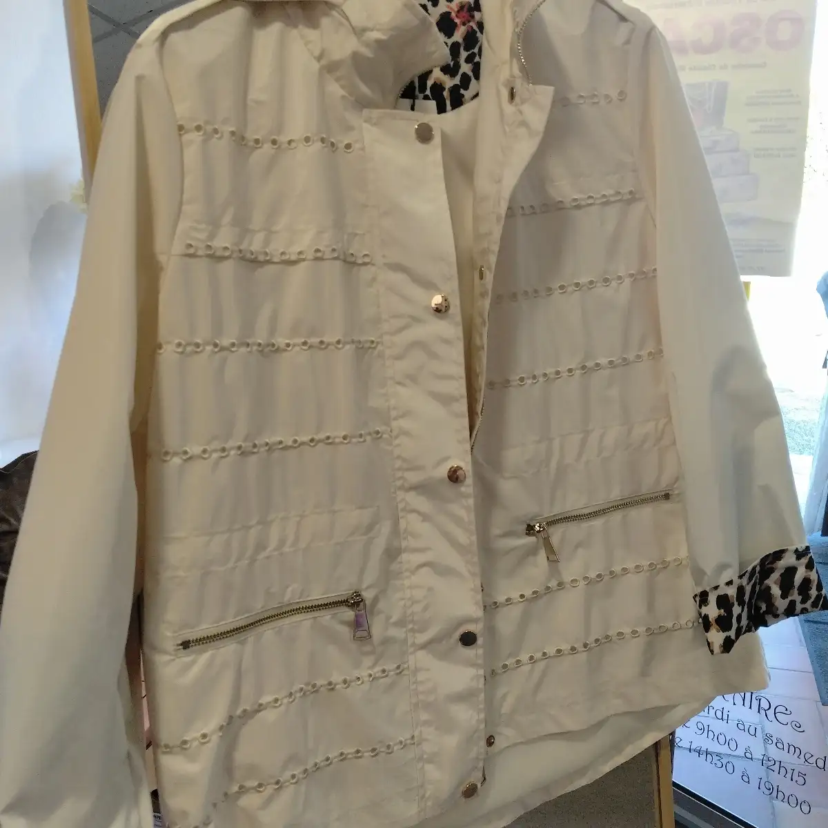 Parka Fuego beige