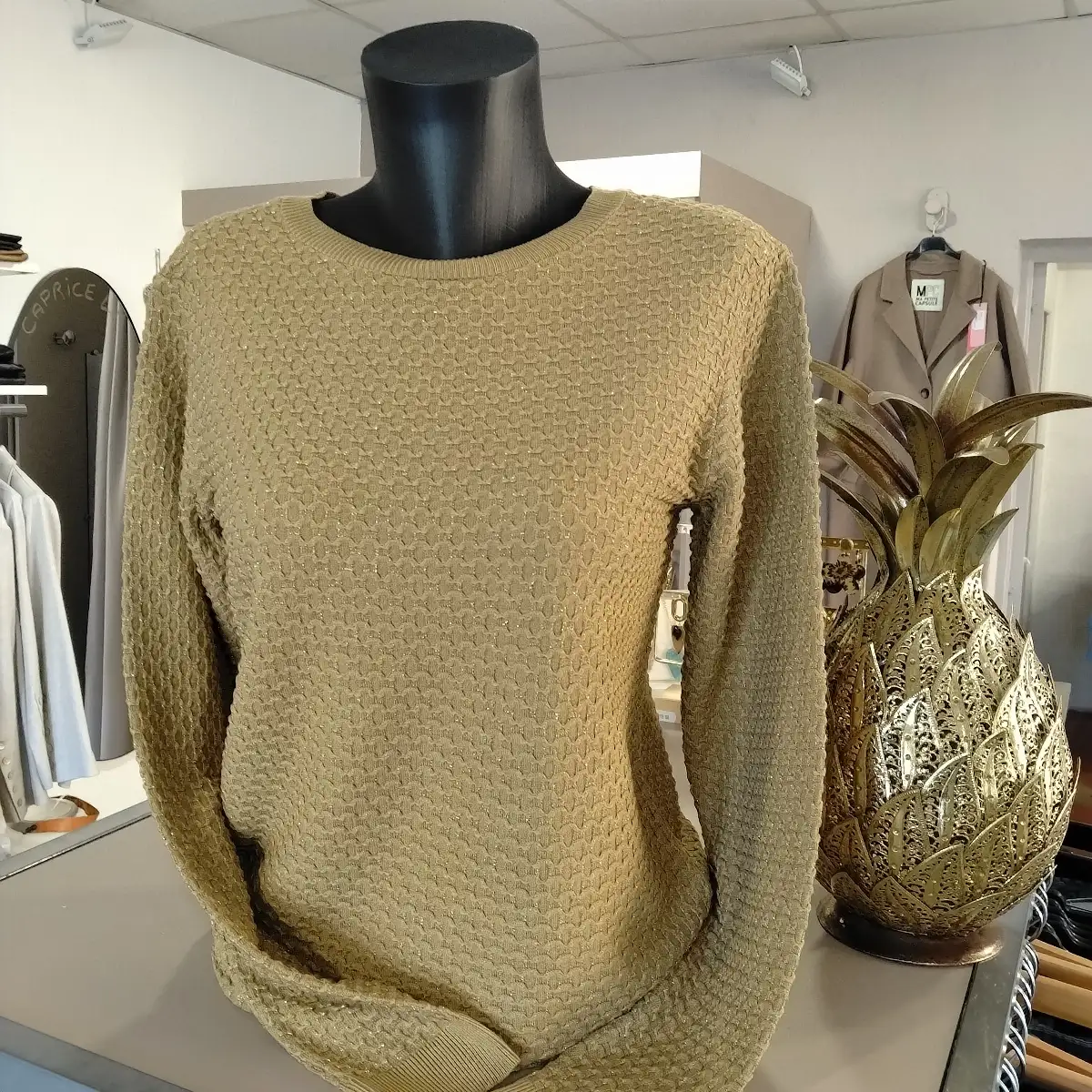 Tricot bronze Eva Kayan