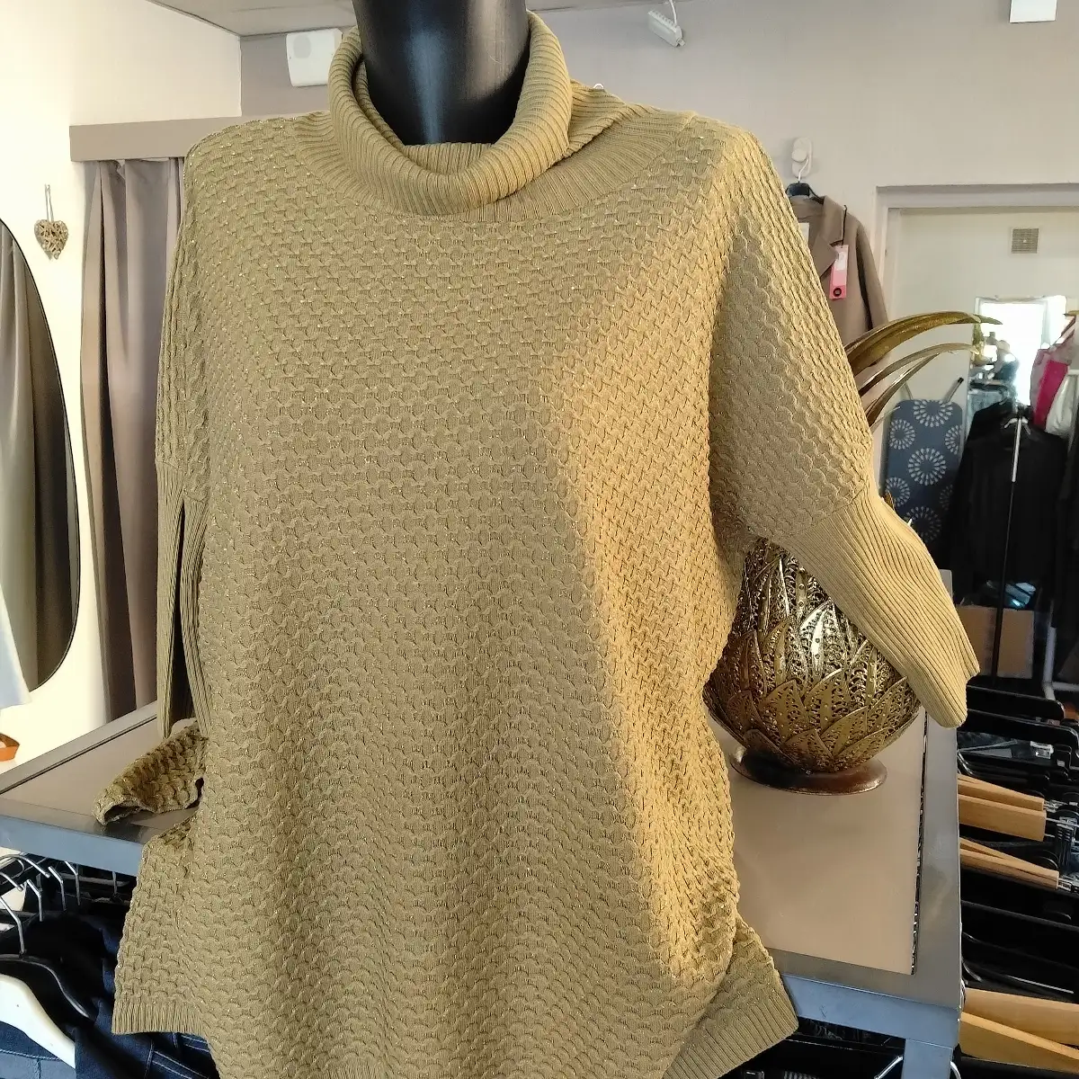 Tricot col roulé Eva Kayan